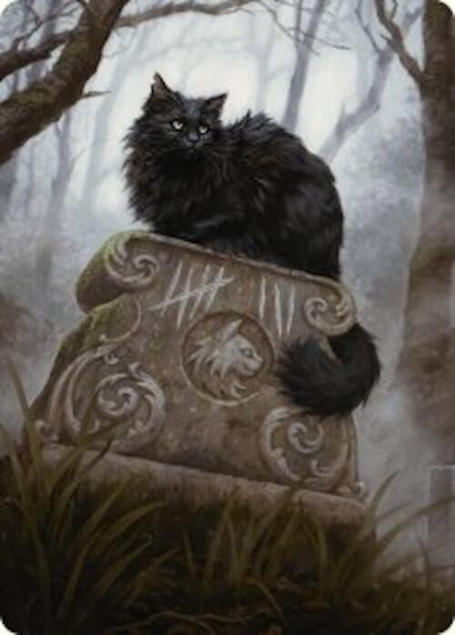 Nine-Lives Familiar 2 Art Card (36/54) [Foundations Art Series] | Gate City Games LLC