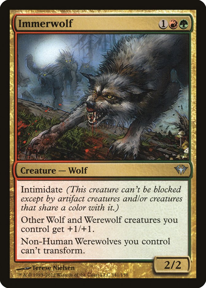 Immerwolf [Dark Ascension] | Gate City Games LLC