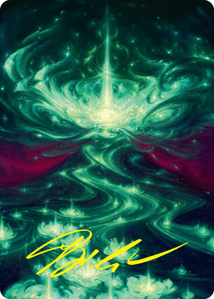 Genesis Wave Art Card (54/54) (Gold-Stamped Signature) [Foundations Art Series] | Gate City Games LLC