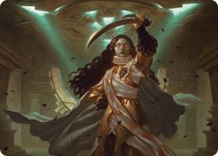 Elenda, Saint of Dusk Art Card (15/54) [Foundations Art Series] | Gate City Games LLC