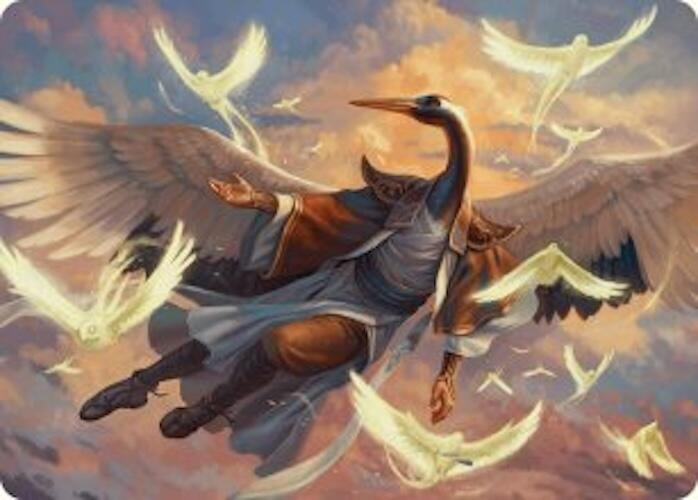 Kykar, Zephyr Awakener Art Card (16/54) [Foundations Art Series] | Gate City Games LLC