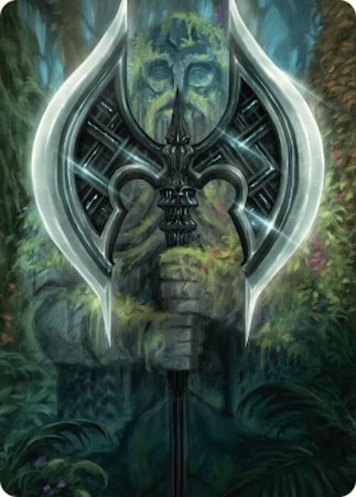Leyline Axe Art Card (49/54) [Foundations Art Series] | Gate City Games LLC
