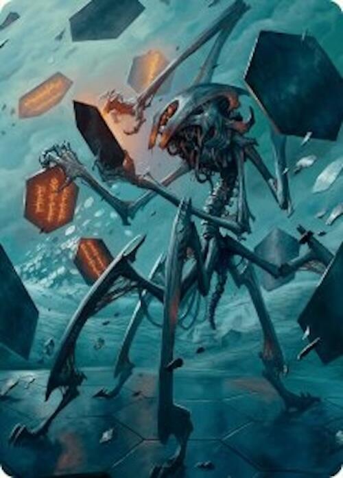 Scrawling Crawler Art Card (50/54) [Foundations Art Series] | Gate City Games LLC