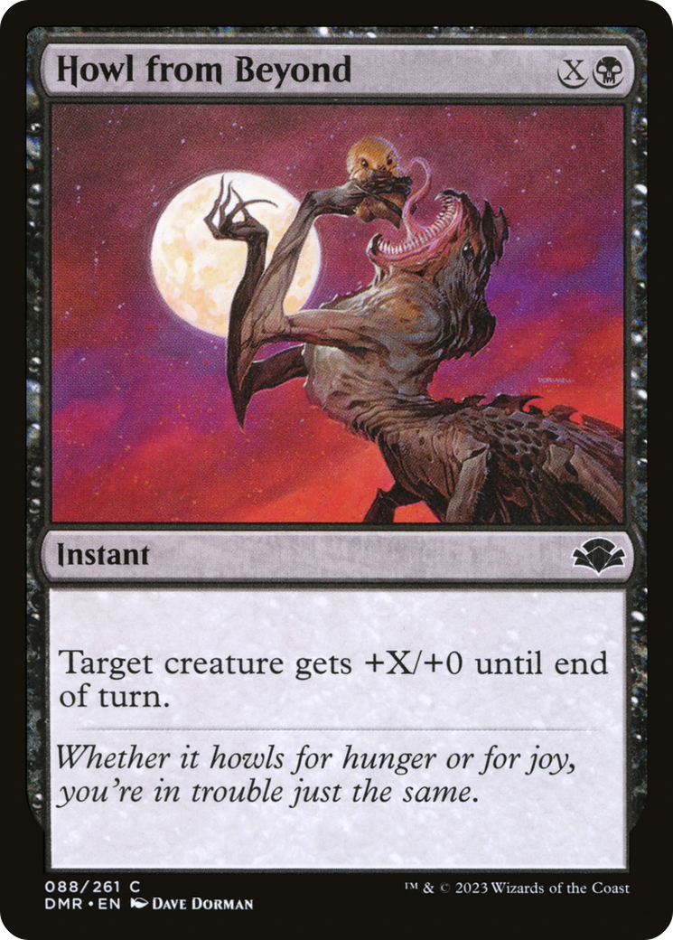 Howl from Beyond [Dominaria Remastered] | Gate City Games LLC
