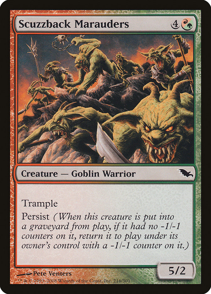 Scuzzback Marauders [Shadowmoor] | Gate City Games LLC