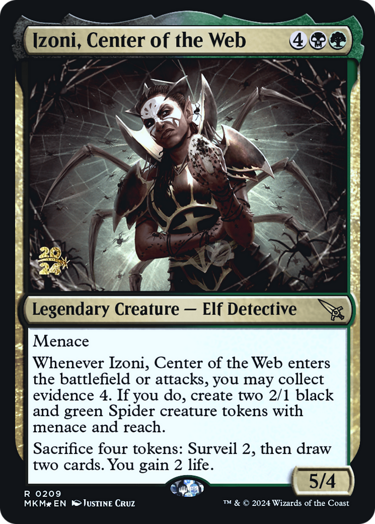 Izoni, Center of the Web [Murders at Karlov Manor Prerelease Promos] | Gate City Games LLC