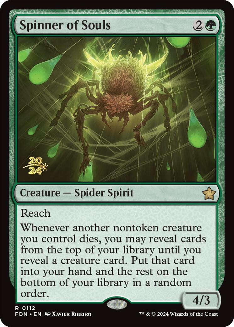 Spinner of Souls [Foundations Prerelease Promos] | Gate City Games LLC