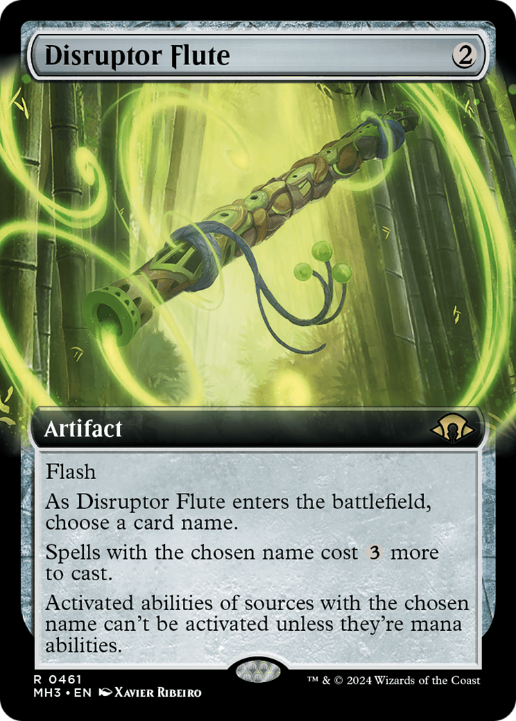 Disruptor Flute (Extended Art) [Modern Horizons 3] | Gate City Games LLC