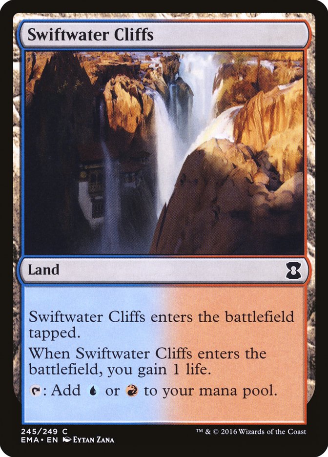 Swiftwater Cliffs [Eternal Masters] | Gate City Games LLC