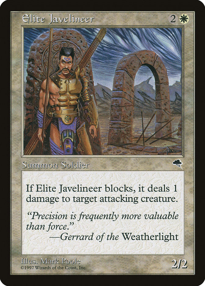 Elite Javelineer [Tempest] | Gate City Games LLC