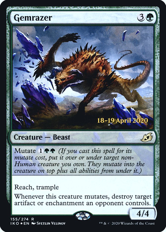 Gemrazer [Ikoria: Lair of Behemoths Prerelease Promos] | Gate City Games LLC