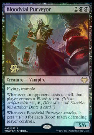 Bloodvial Purveyor [Innistrad: Crimson Vow Prerelease Promos] | Gate City Games LLC