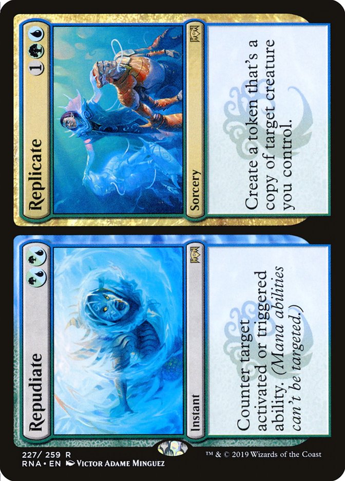 Repudiate // Replicate [Ravnica Allegiance] | Gate City Games LLC