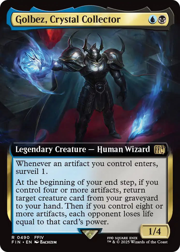 Golbez, Crystal Collector (Extended Art) [FINAL FANTASY] | Gate City Games LLC