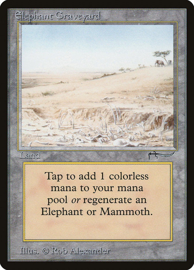Elephant Graveyard [Arabian Nights] | Gate City Games LLC