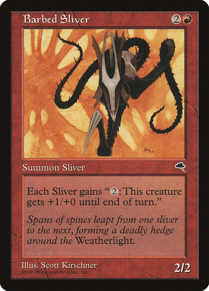 Barbed Sliver [Tempest] | Gate City Games LLC