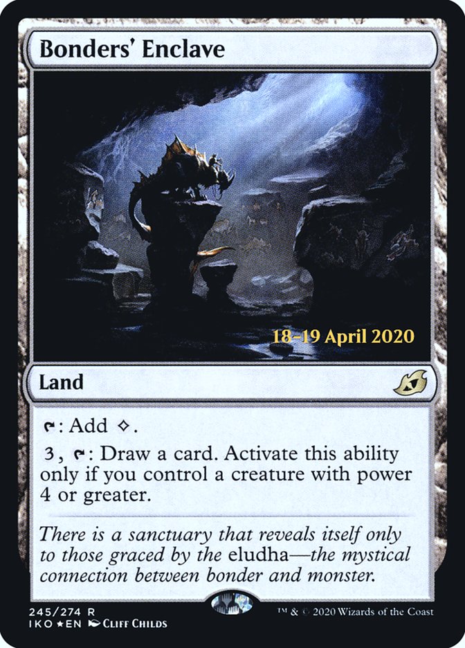 Bonders' Enclave [Ikoria: Lair of Behemoths Prerelease Promos] | Gate City Games LLC