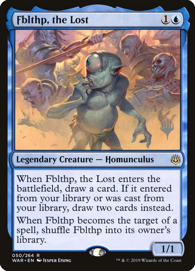 Fblthp, the Lost (Promo Pack) [War of the Spark Promos] | Gate City Games LLC