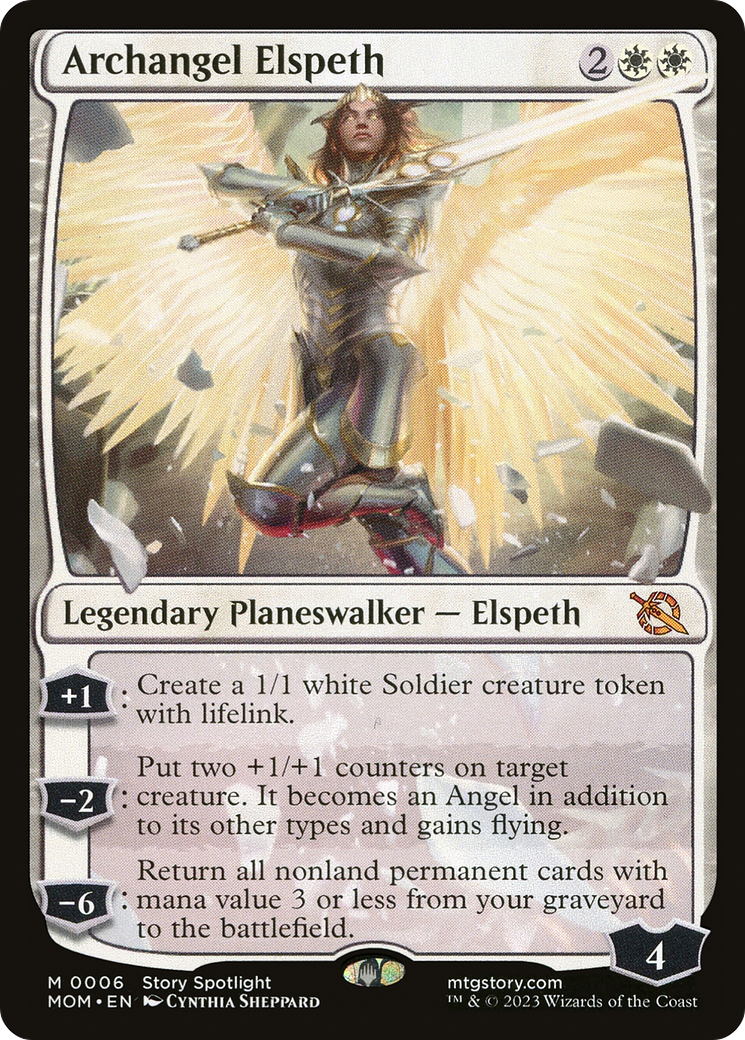 Archangel Elspeth [March of the Machine] | Gate City Games LLC