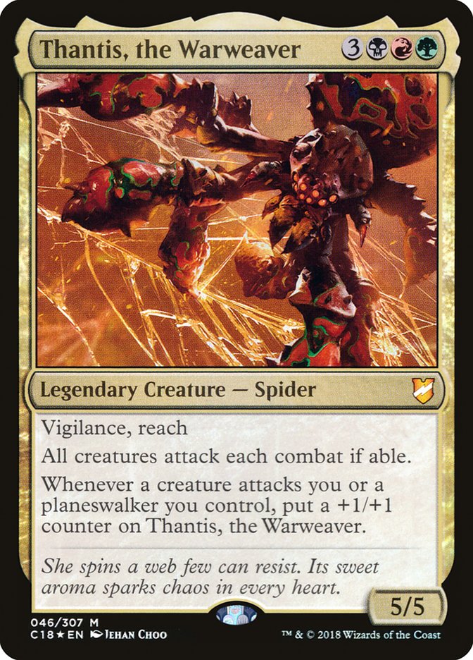 Thantis, the Warweaver [Commander 2018] | Gate City Games LLC