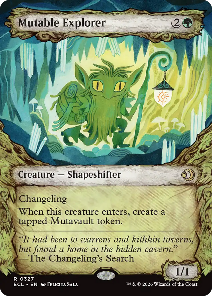 Mutable Explorer (Showcase) [Lorwyn Eclipsed] | Gate City Games LLC
