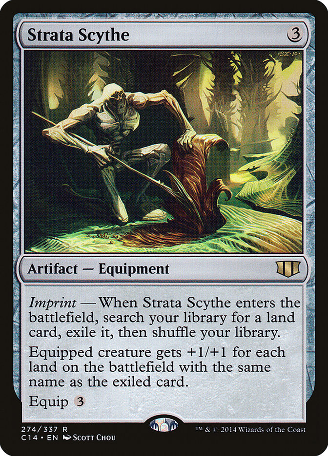 Strata Scythe [Commander 2014] | Gate City Games LLC