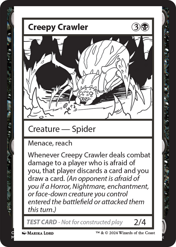 Creepy Crawler [Mystery Booster 2 Playtest Cards] | Gate City Games LLC