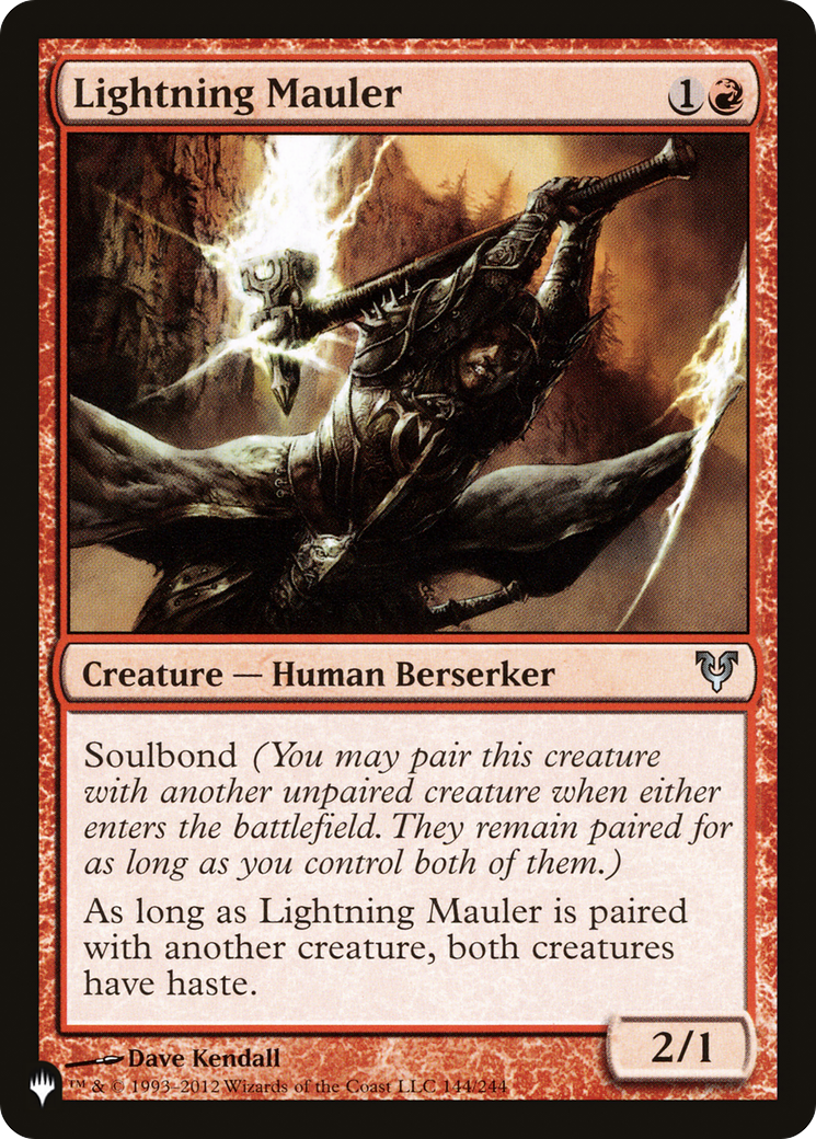 Lightning Mauler [The List Reprints] | Gate City Games LLC