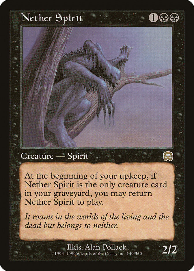 Nether Spirit [Mercadian Masques] | Gate City Games LLC