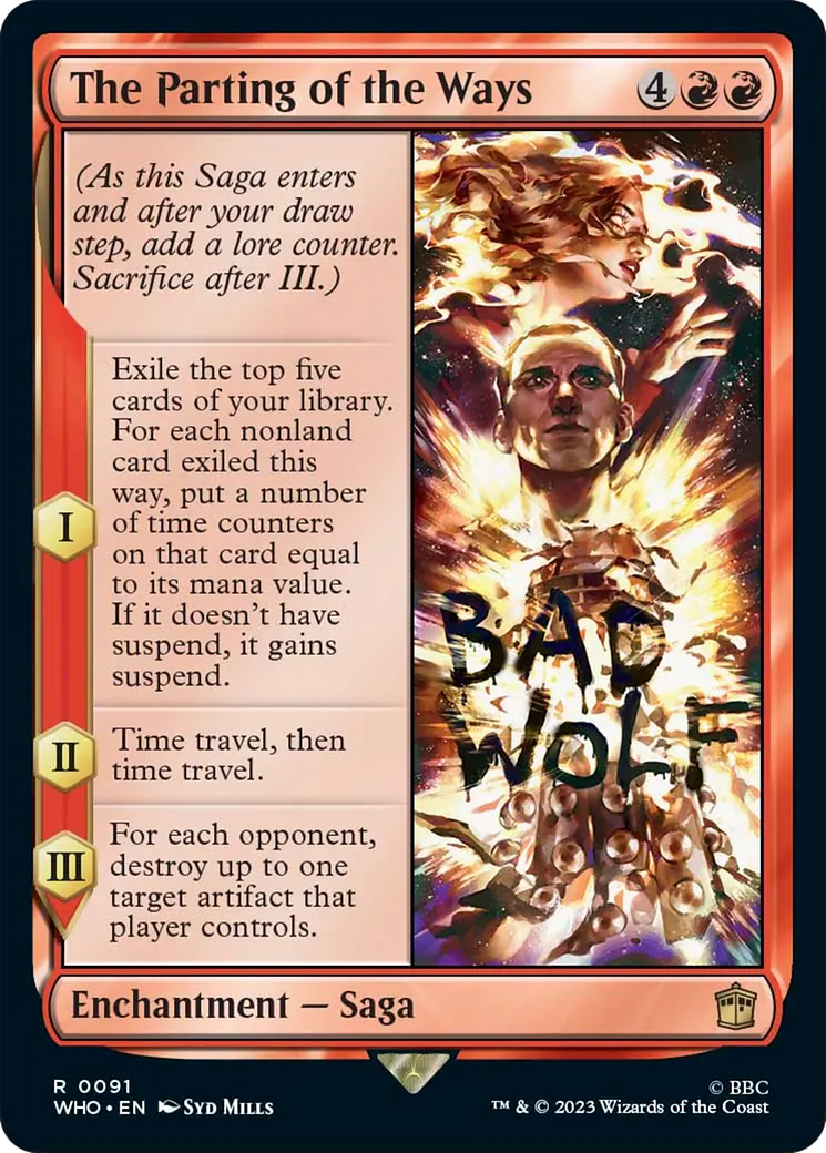 The Parting of the Ways [Doctor Who] | Gate City Games LLC