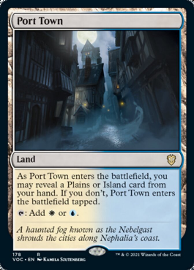 Port Town [Innistrad: Crimson Vow Commander] | Gate City Games LLC