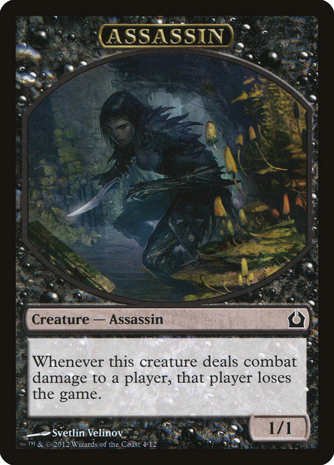 Assassin Token [Return to Ravnica Tokens] | Gate City Games LLC