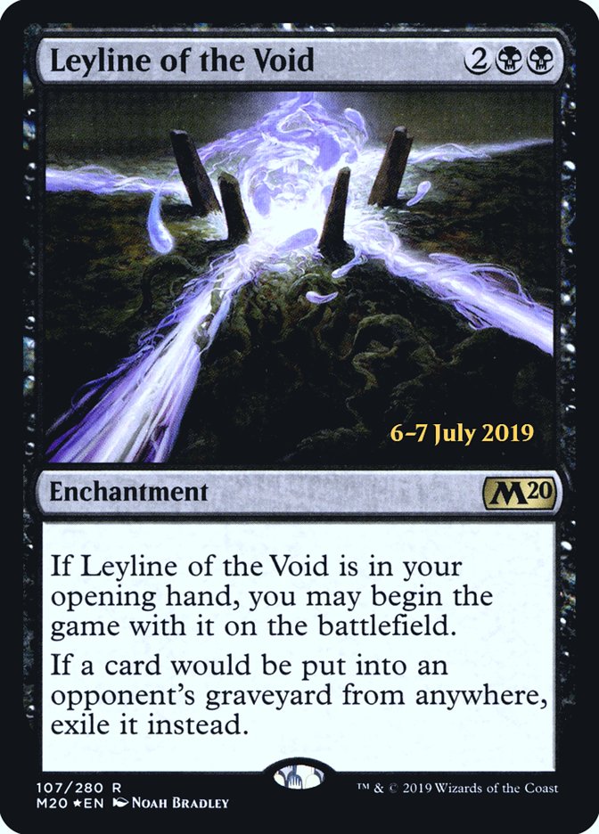 Leyline of the Void [Core Set 2020 Prerelease Promos] | Gate City Games LLC