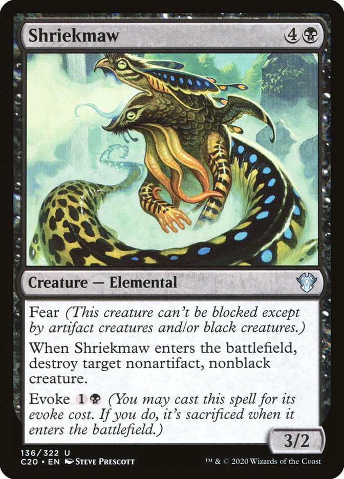 Shriekmaw [Commander 2020] | Gate City Games LLC