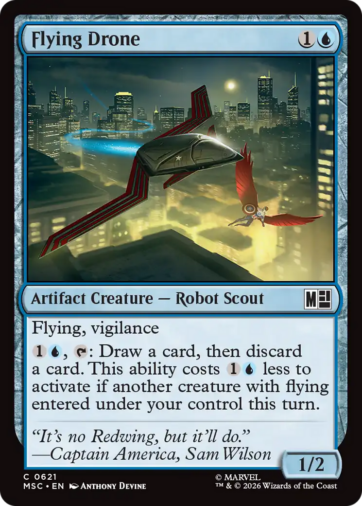 Flying Drone [Marvel Super Heroes Commander] | Gate City Games LLC