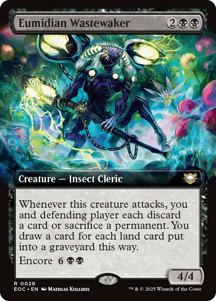 Eumidian Wastewaker (Extended Art) [Edge of Eternities Commander] | Gate City Games LLC