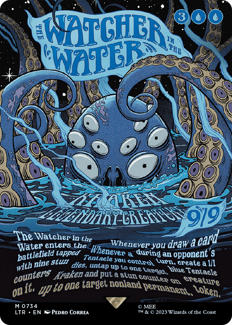 The Watcher in the Water (Borderless Poster) [The Lord of the Rings: Tales of Middle-Earth] | Gate City Games LLC
