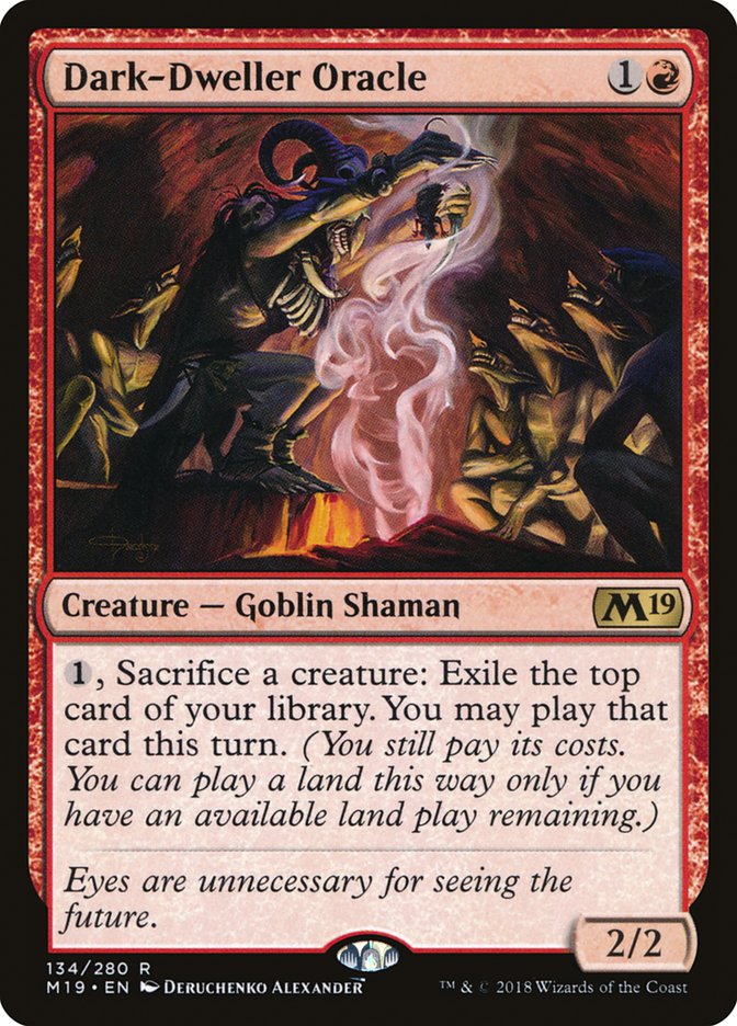 Dark-Dweller Oracle [Core Set 2019] | Gate City Games LLC