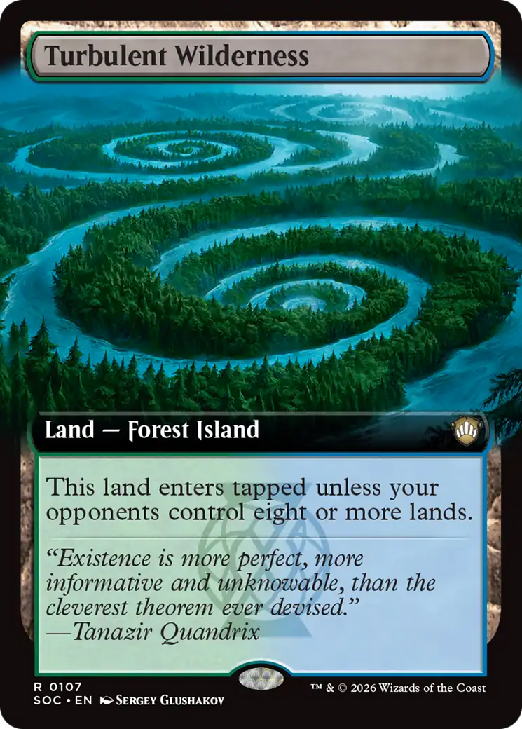 Turbulent Wilderness (Extended Art) [Secrets of Strixhaven Commander] | Gate City Games LLC