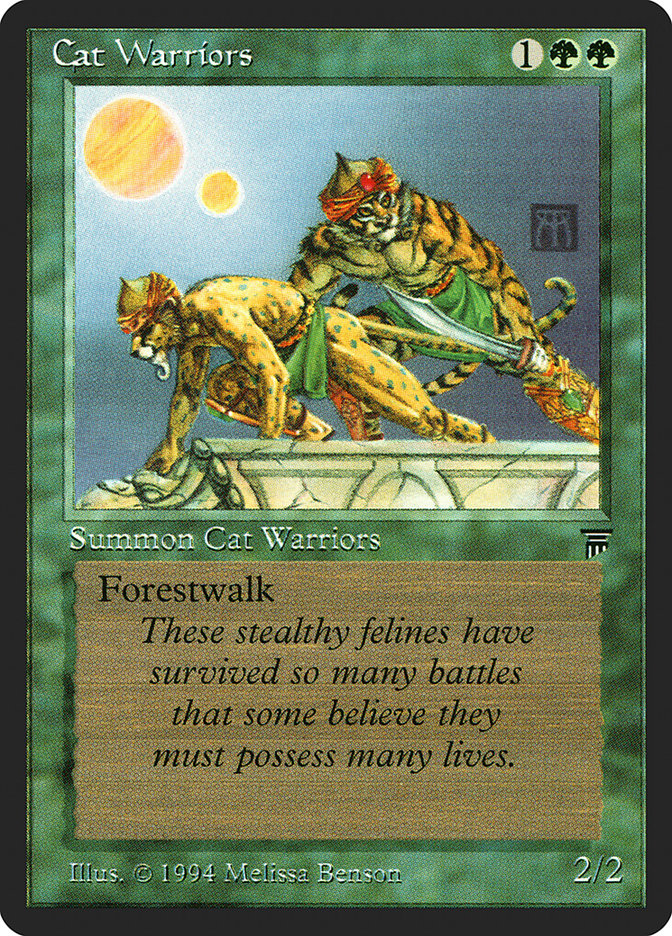 Cat Warriors [Legends] | Gate City Games LLC