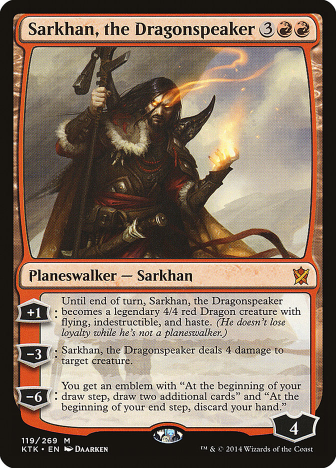 Sarkhan, the Dragonspeaker [Khans of Tarkir] | Gate City Games LLC