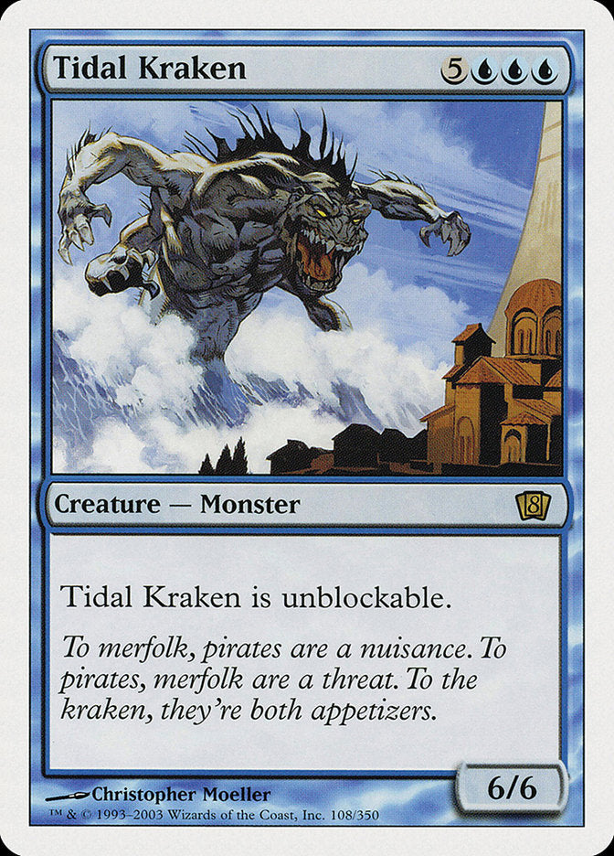 Tidal Kraken [Eighth Edition] | Gate City Games LLC