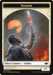 Angel (002) // Soldier (004) Double-Sided Token [Modern Horizons Tokens] | Gate City Games LLC