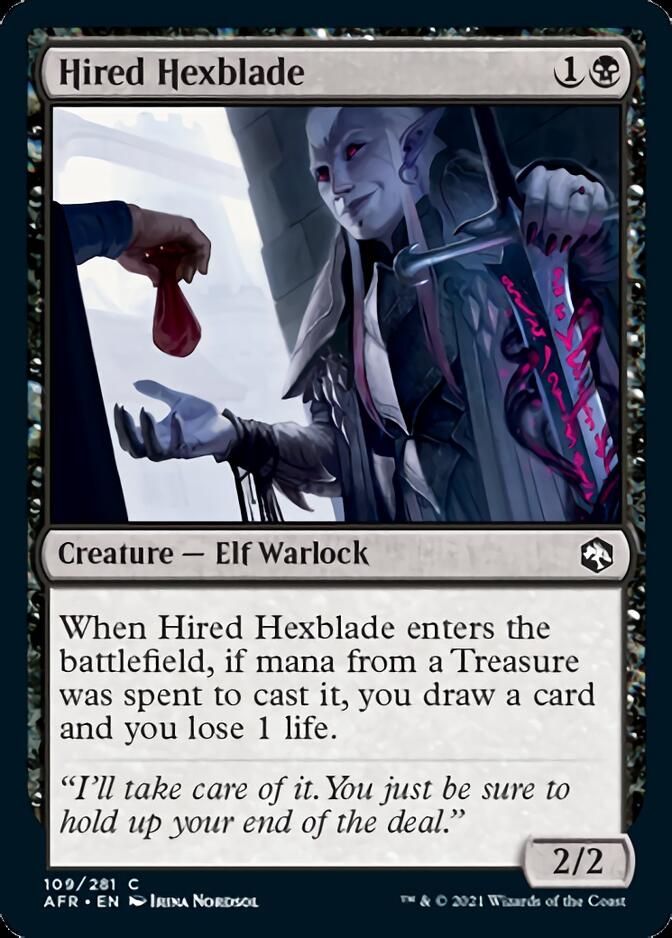 Hired Hexblade [Dungeons & Dragons: Adventures in the Forgotten Realms] | Gate City Games LLC