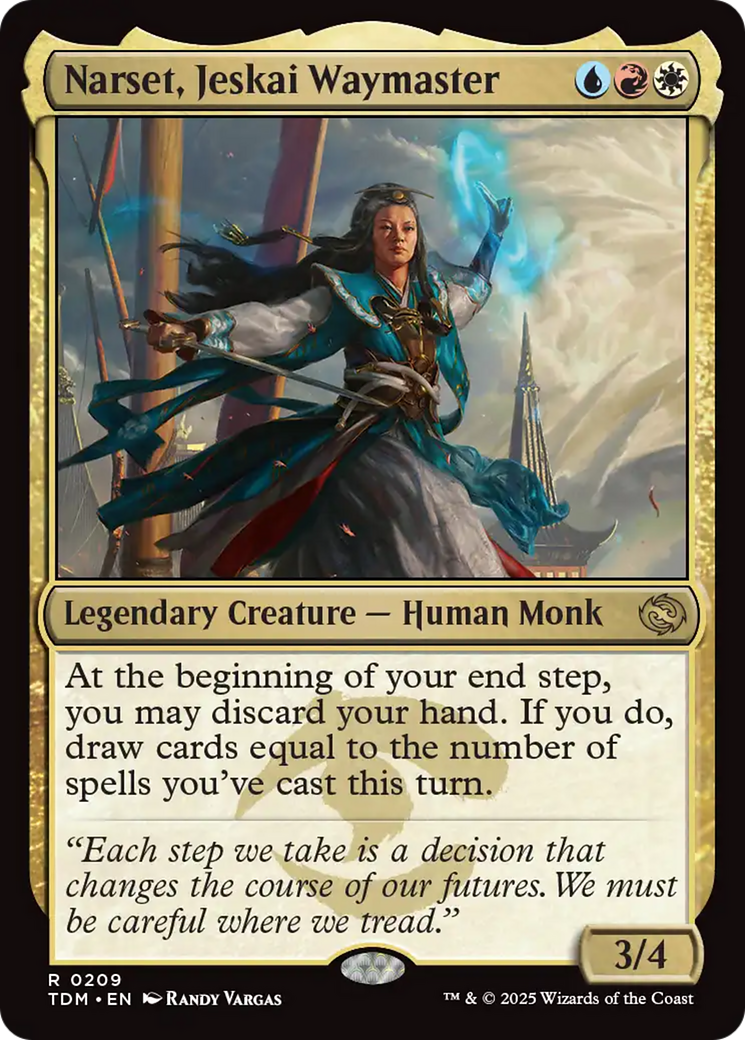 Narset, Jeskai Waymaster [Tarkir: Dragonstorm] | Gate City Games LLC
