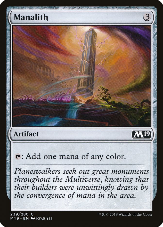Manalith [Core Set 2019] | Gate City Games LLC