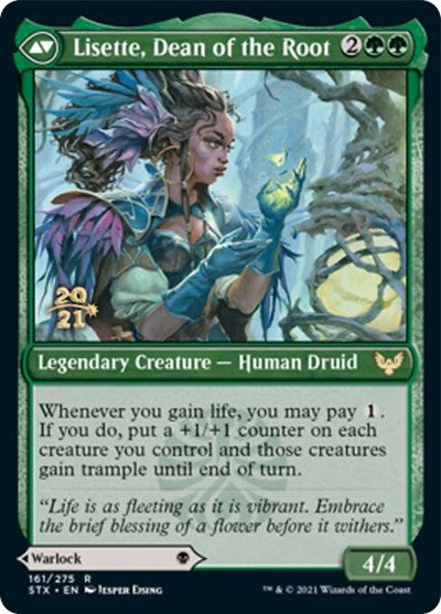 Valentin, Dean of the Vein // Lisette, Dean of the Root [Strixhaven: School of Mages Prerelease Promos] | Gate City Games LLC