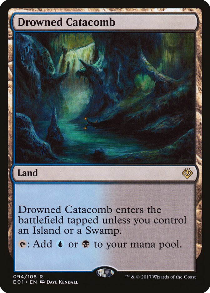 Drowned Catacomb [Archenemy: Nicol Bolas] | Gate City Games LLC