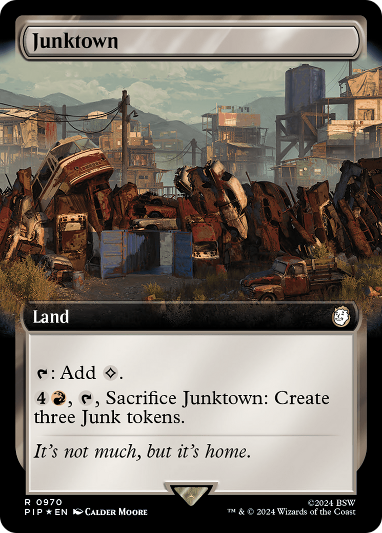 Junktown (Extended Art) (Surge Foil) [Fallout] | Gate City Games LLC