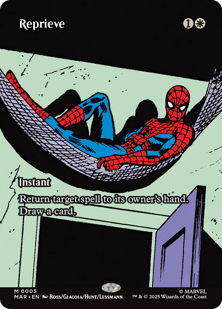 Reprieve (Borderless) [Marvel's Spider-Man: Eternal-Legal] | Gate City Games LLC